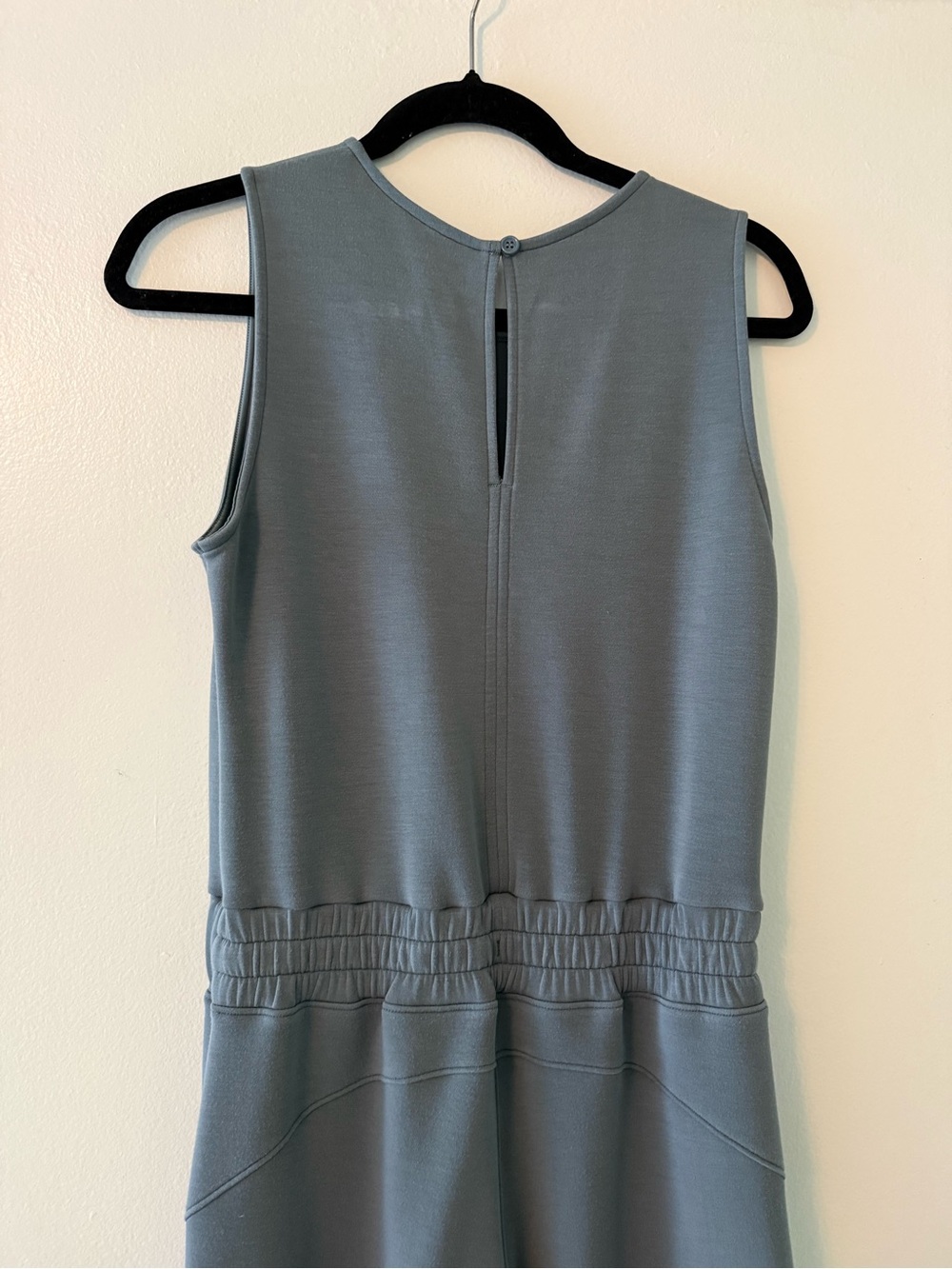 SPANX Air Essentials Ribbed, Wide Leg Jumper  - Blue/Gray - Size Small - Picture 8 of 8